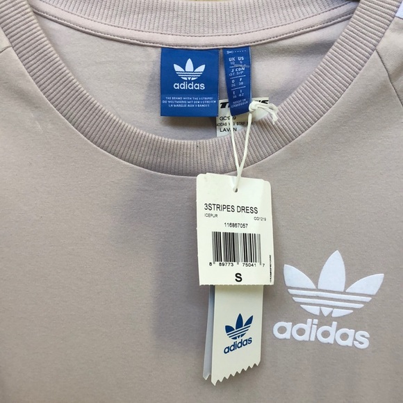 Adidas 3 Stripes Midi Dress - Picture 5 of 5